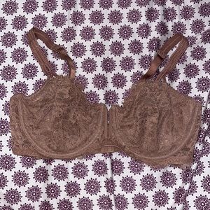 Balconette Coverage Unlined Bra 38D